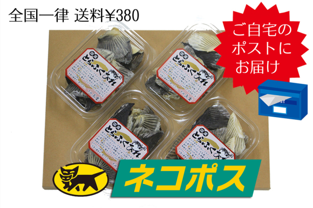 ネコポス 干ひれ4入